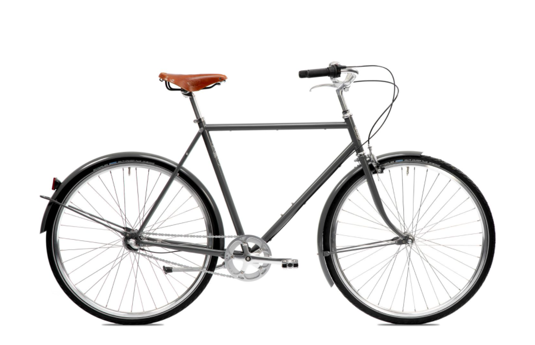 Pelago Bristol 7-Speed - Traffic Grey Herre Cykel (flere størrelser)