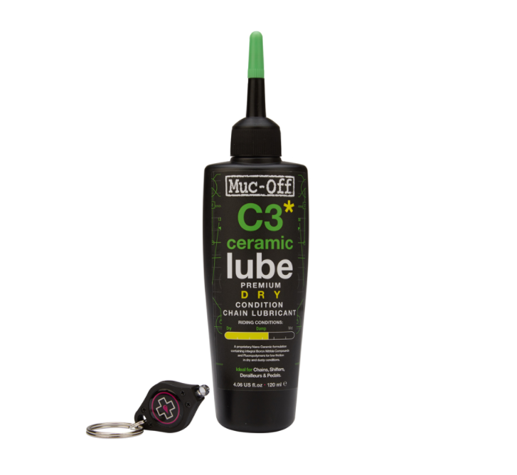 Muc-Off C3* Ceramic Lube Premium Dry - Kædeolie