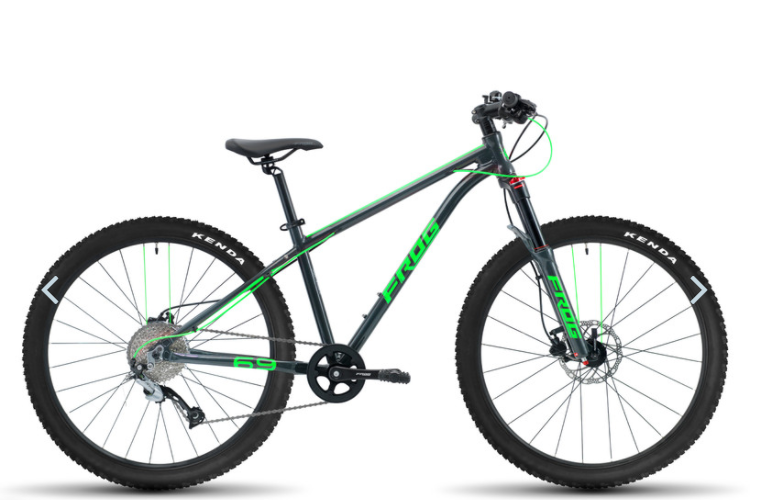 Frog Bikes 69 MTB Neon Green - Børnecykel 26"