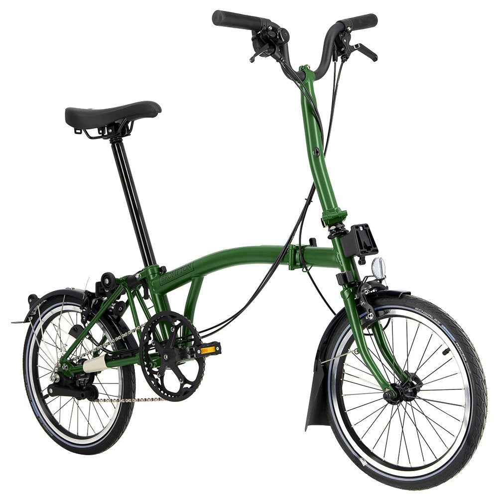 Brompton C-line, 6 gear, Racing green