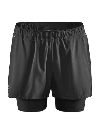 Craft Adv Essence 2-in-1 Stretch Shorts (Black)