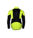 Craft glide jacket M - Herre vinter løbejakke i synlig neon gul