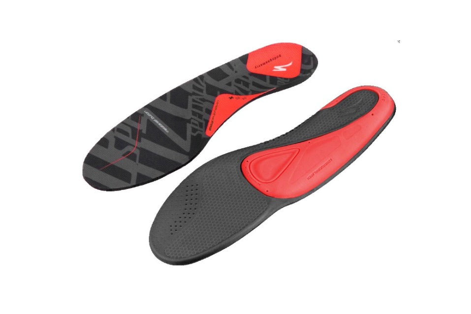 Specialized SL Footbed - indersåler til cykelsko, Rød+