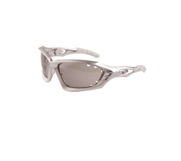 Mullet - Sports solbrille i sølv/hvid — Cykler