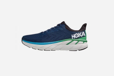 Hoka One One Clifton 7 - blød og let herre løbesko - med forbedret hælkappe