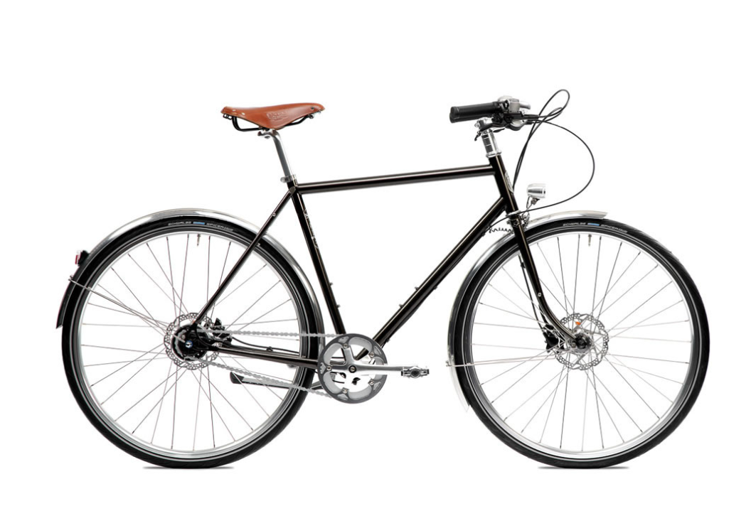 Pelago Hanko Commuter 8-Speed - Sort Cykel (flere størrelser)