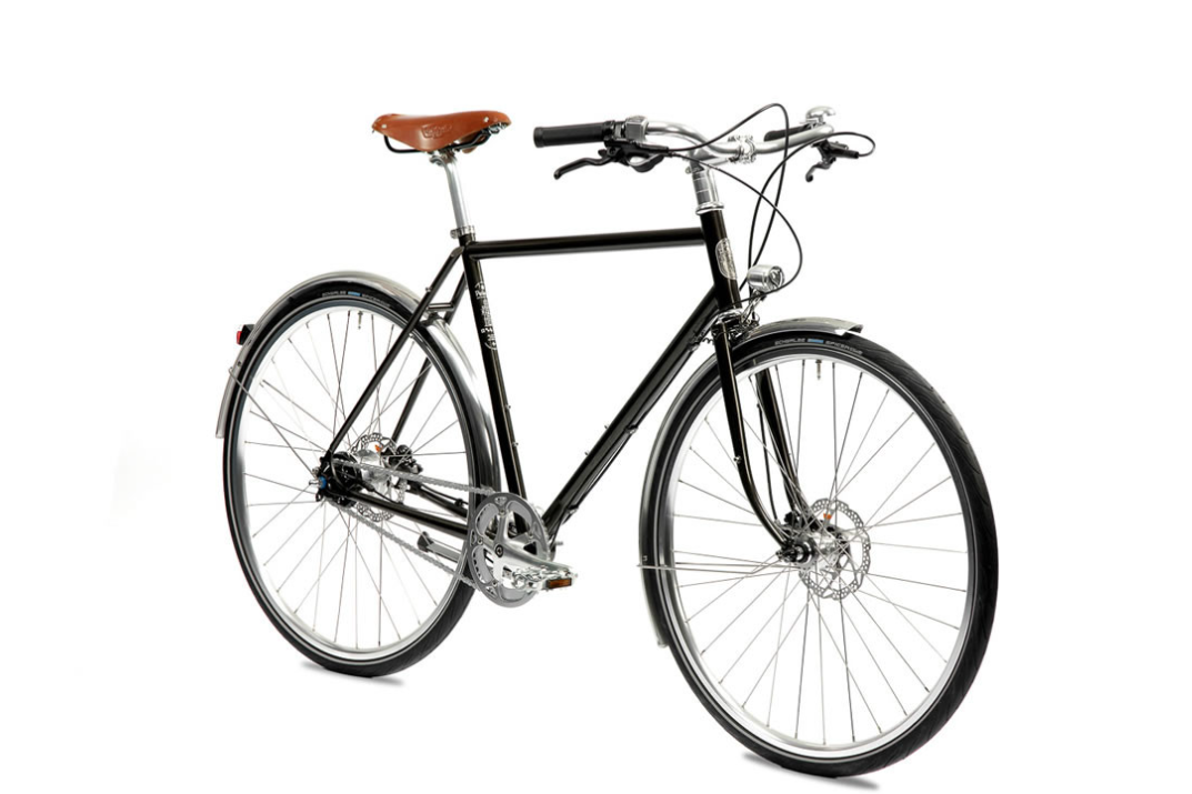Pelago Hanko Commuter 8-Speed - Sort Cykel (flere størrelser)